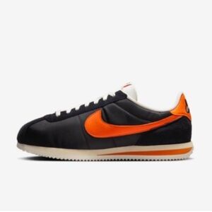 Nike Cortez Black and Orange Sz 7.5 Mens